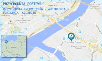 PRZYCHODNIA ENERGETYKÓW - AUDIOLOGIA I FONIATRIA - PRZYCHODNIA PORTOWA - ENERGETYKÓW 2,  SZCZECIN